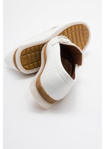 Kadın Günlük Ayakkabı Beyaz Cilt fırsatları