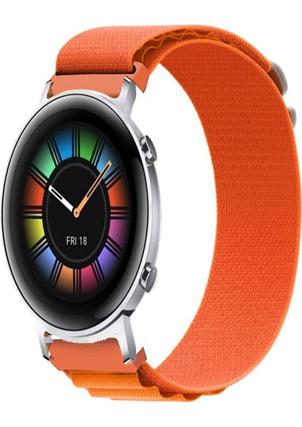 Huawei Watch Gt2 42MM Akıllı Saat Uyumlu Kordon Alpine Loop Döngü Spor Kayış