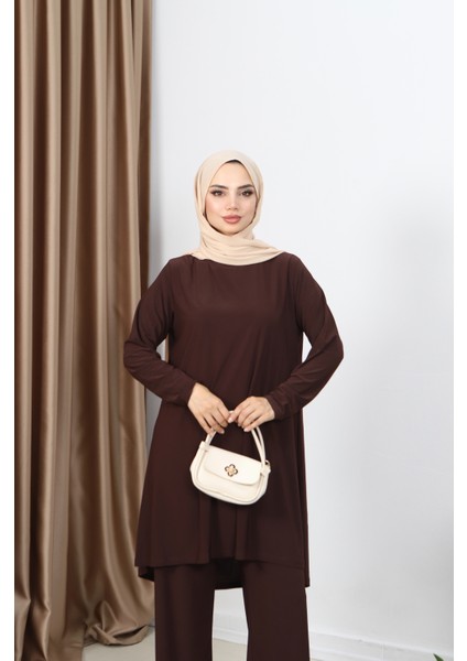 Uzun Tunikli Sandy Takım modelleri