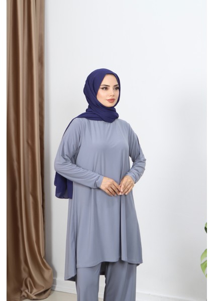 Uzun Tunikli Sandy Takım modelleri