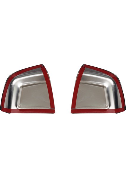Fiat Doblo Uyumlu 2010-2021 Krom Ayna Kapağı 2 Parça Paslanmaz Çelik