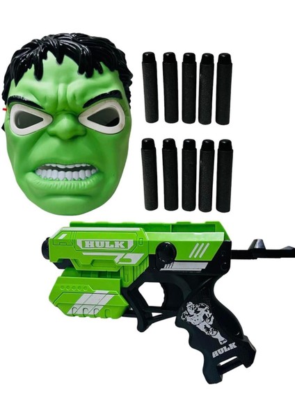 Elite Psj Kut.maske Hulk Dart Atıcı Seti 1 Adet