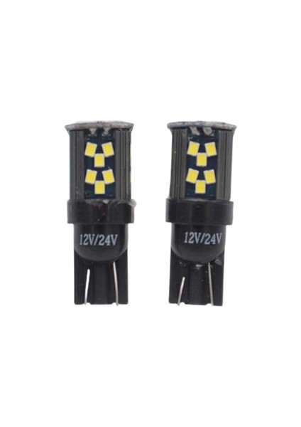 Şık Canbus Uyumlu Buz Mavi LED Ampul, 12-24V