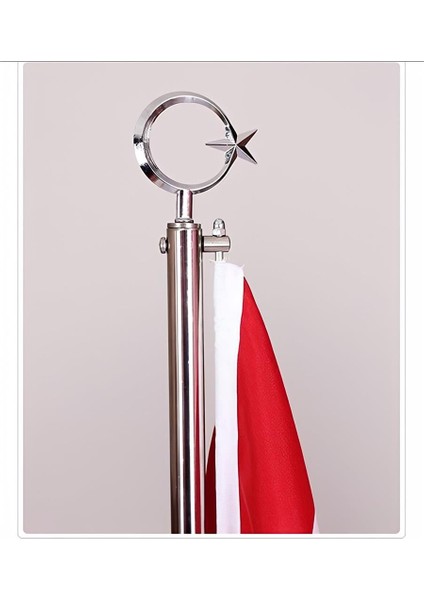 Şehitlik Krom Bayrak Direği (110 cm Boy ) fiyatları