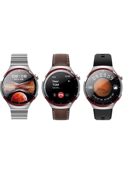 Sw-32 Akıllı Saat - Bluetooth Arama, Hd Ekran, Üç Kordonlu, Türkçe Menü