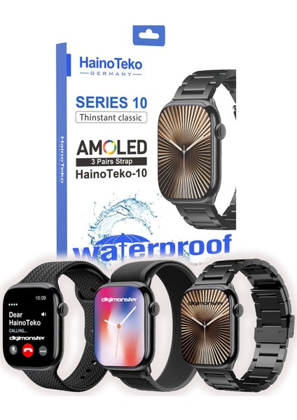Haino Teko HK10 Mini Plus Akıllı Saat – Şıklığı Teknolojiyle Buluşturan Alman Tasarımı!