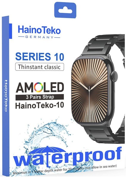 Haino Teko HK10 Mini Plus Akıllı Saat – Şıklığı Teknolojiyle Buluşturan Alman Tasarımı! modelleri