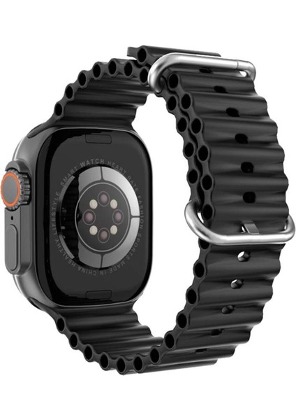 Ultra Plus Watch 8 Akıllı Saat + Bluetooth Kulaklık + Yedek Kordon 2.1 Ekran Kablosuz Şarj IPS Ekran
