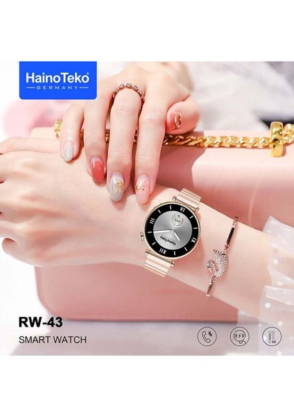 Haino Teko Süper Akıllı Saati Rw-43 ve Bileklik Hediyeli