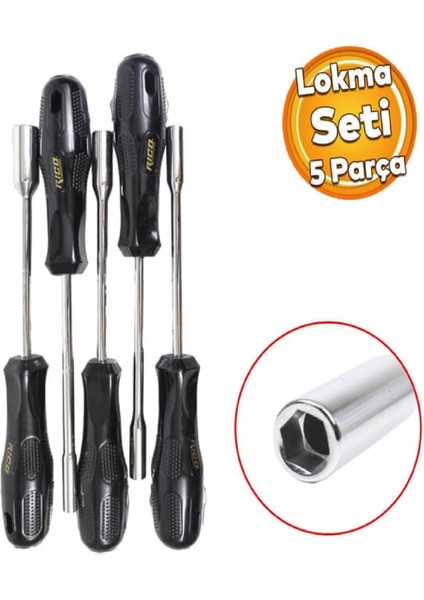 Ri̇co 5 Adet Lokma Tornavida Seti