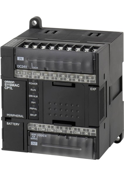 CP1L-L20DR-D Omron | Omron CP1L Plc Sistemi, USB Haberleşmeli, 5k Basamak Kapasiteli, 20 I/o Portlu