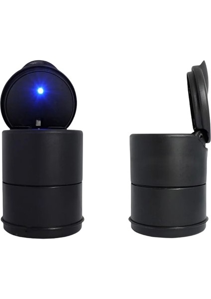 Oto Mavi LED Işıklı Küllük Isıya Dayanıklı fiyatları