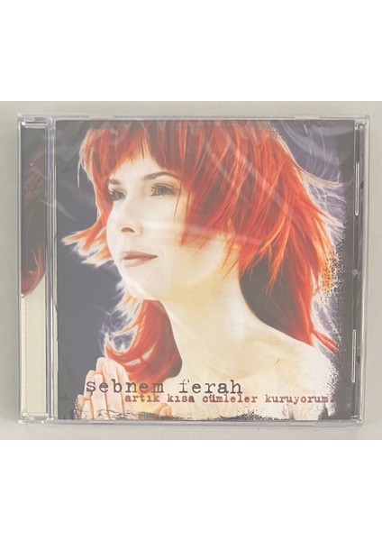 Şebnem Ferah Artık Kısa Cümleler Kuruyorum CD (Jelatininde Sıfır Orjnal Dönem Baskı Cd)