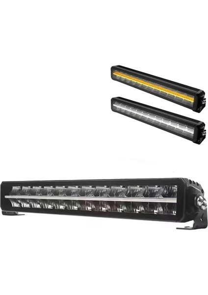 Offroad Gündüz Ledli Sis Lambası 55,9 cm Beyaz-Sarı Tek Adet modelleri