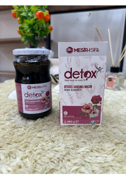 Detox Bitkisel Karışımlı Macun