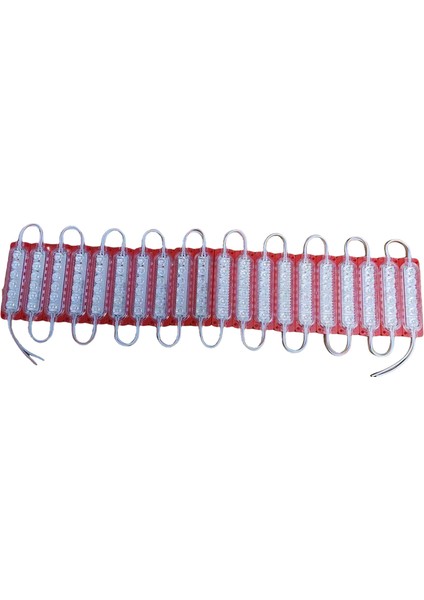 Yüksek Parlaklıklı 6led 20'li Kırmızı Parmak LED Set (12V)