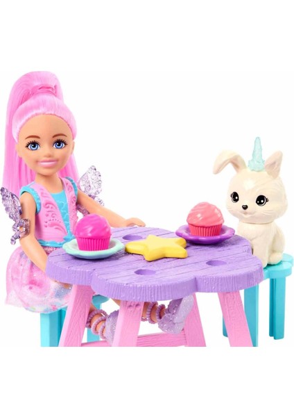 Barbie A Touch Of Magic Chelsea ve Pegasus Oyun Seti HNT67