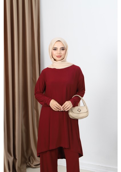 Uzun Tunikli Sandy Takım modelleri