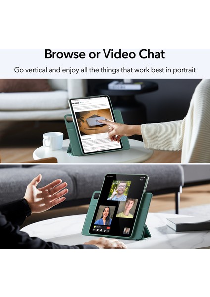 iPad Pro 12.9 Inç 5. Nesil (2021) Rebound Kılıf fırsatları