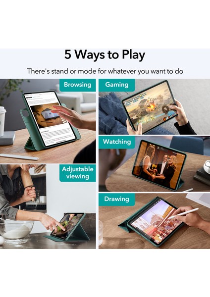 iPad Pro 12.9 Inç 5. Nesil (2021) Rebound Kılıf