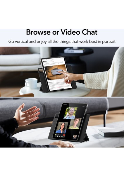 iPad Pro 12.9 Inç 5. Nesil (2021) Rebound Kılıf fırsatları