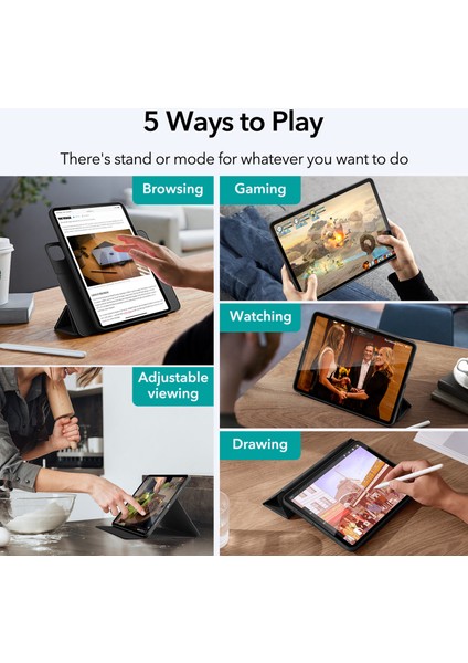 iPad Pro 12.9 Inç 5. Nesil (2021) Rebound Kılıf