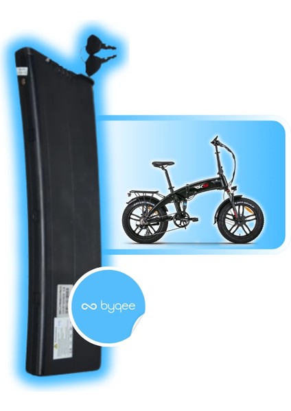 Rd5 Elektrikli Bisiklet Batarya (Orjinal Yenilenmiş Kasa) - 36V - 13 Ah ( Pil: DMEGC, Sağlık: >%100 )