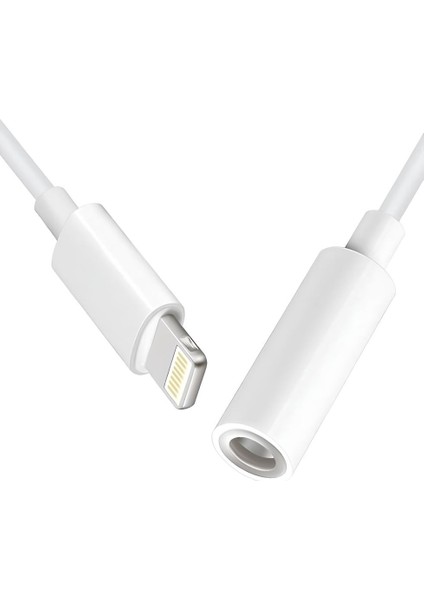 Lightning To 3.5mm Jack Dönüştürücü Adaptör – iPhone Uyumlu, Yüksek Ses Kalitesi