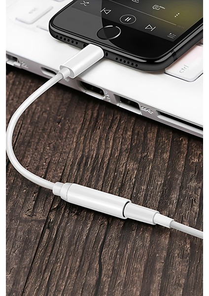 Lightning To 3.5mm Jack Dönüştürücü Adaptör – iPhone Uyumlu, Yüksek Ses Kalitesi