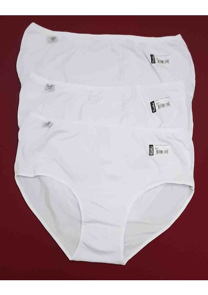 Kadın Elastan Bato Külot Paket Içeriği 3 Adet Beden 4 (XL)