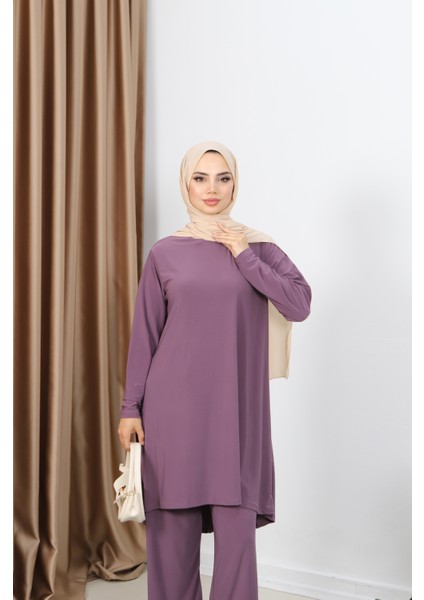 Uzun Tunikli Sandy Takım modelleri