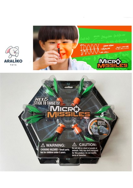 Elite Micro Missiles Hex6 Set /yeni Nesil Parmak Sapanı 1 Adet