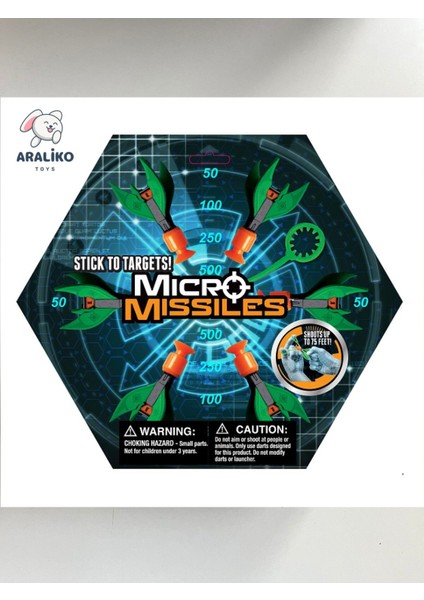 Elite Micro Missiles Hex6 Set /yeni Nesil Parmak Sapanı 1 Adet