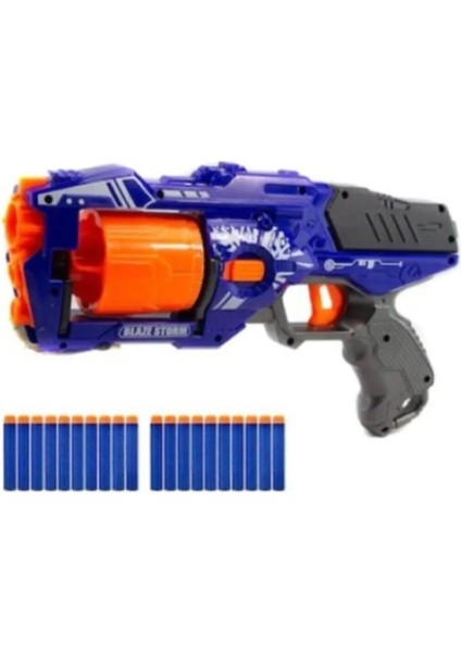 Elite Nişancı 2 Nerf Silah Sünger Mermi Atan Hot Fire Nişancı-2 Oyuncak Tabanca + 20 Adet Hediye Mermi 1 Adet modelleri