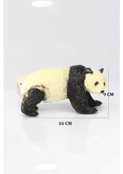 Elite Panda Figür Oyuncak 16 cm Somuşak Malzeme 1 Adet