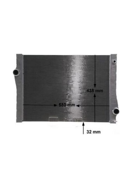Mahle CR2109000S -Knecht-Behr CR2109000S Radyatör Soğutucu Bmw X5 X6 17117533472