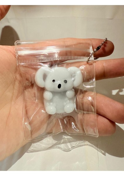 Elite Anahtarlık Çanta Süsü Squishy Yumuşak Hayvan Figürlü Sukuşi 1 Adet