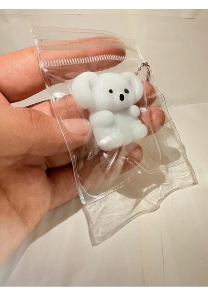 Elite Anahtarlık Çanta Süsü Squishy Yumuşak Hayvan Figürlü Sukuşi 1 Adet