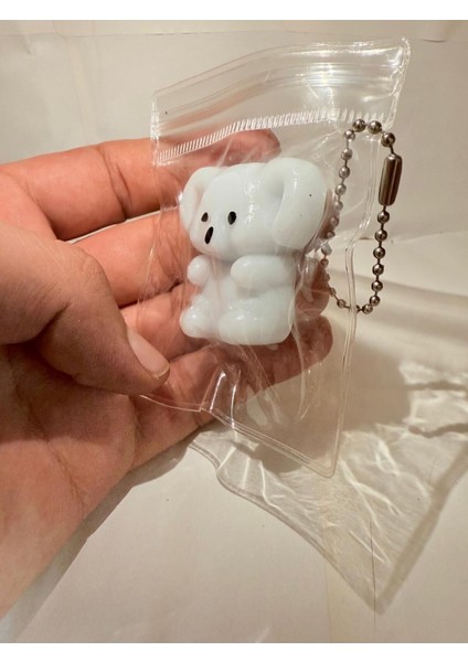 Elite Anahtarlık Çanta Süsü Squishy Yumuşak Hayvan Figürlü Sukuşi 1 Adet