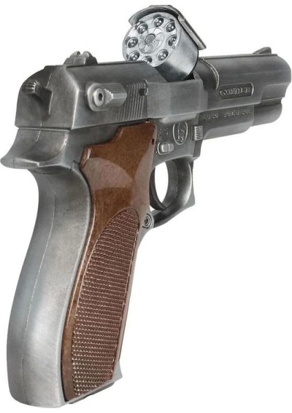 Elite Ref-45-1 8k Old Sılver Metal Polis Silah Tabanca 1 Adet
