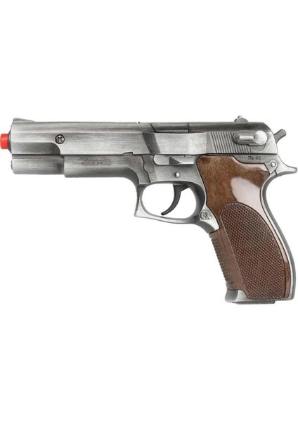 Elite Ref-45-1 8k Old Sılver Metal Polis Silah Tabanca 1 Adet