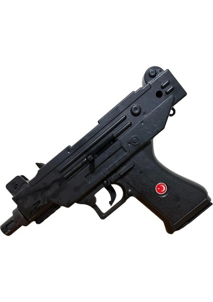 Elite Oyuncak Lazerli Tüfek ve Uzi Silah 5 Paket Boncuk 1 Adet