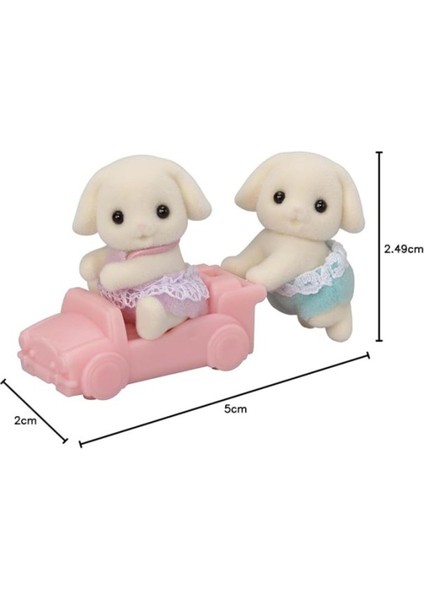Elite Sylvanian Families Epoch Flora Tavşan Ikizleri, Oyuncak 1 Adet indirimleri