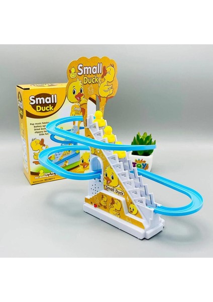 Elite Small Duck Oyuncak, Işıklı Sesli Kaykay Ördek 1 Adet