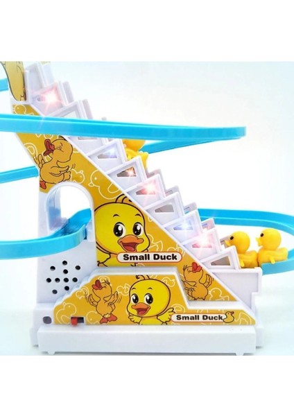 Elite Small Duck Oyuncak, Işıklı Sesli Kaykay Ördek 1 Adet