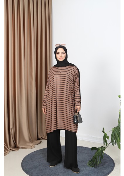 Çizgili Penye Tunik fiyatları