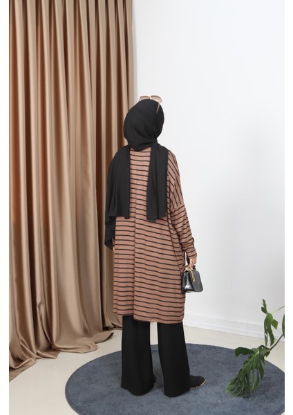 Çizgili Penye Tunik indirimleri