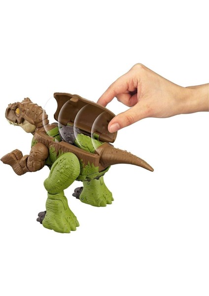 Elite Jurassic World Tyrannosaurus T Rex To Ankylosaurus Double Danger 2 In 1 Dinozor Dönüşebilir 1 Adet