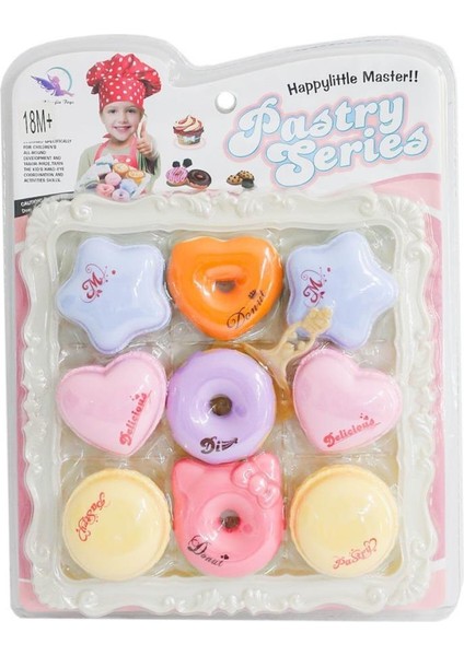 B88-4 Kartela Tepsili Şirin Kurabiye Seti -Birliktoys