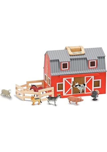 Elite Melissa & Doug Ahşap Taşınabilir Çiftlik 1 Adet